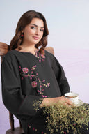 2 Pc Embroidered Khaddar Suit