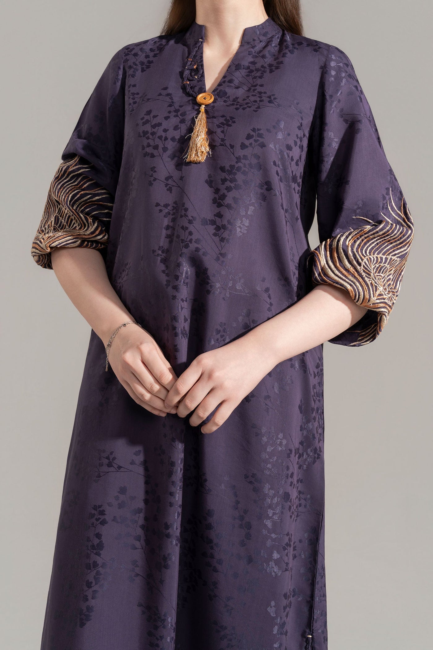 Embroidered Twill Shirt