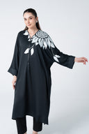 Printed Twill Kaftan