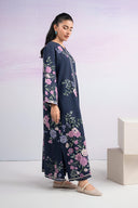 Printed Khaddar Shirt