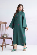 Embroidered Slub Khaddar Shirt