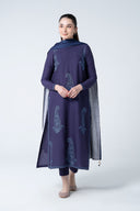 3 Pc Embroidered Dobby Cotton Suit