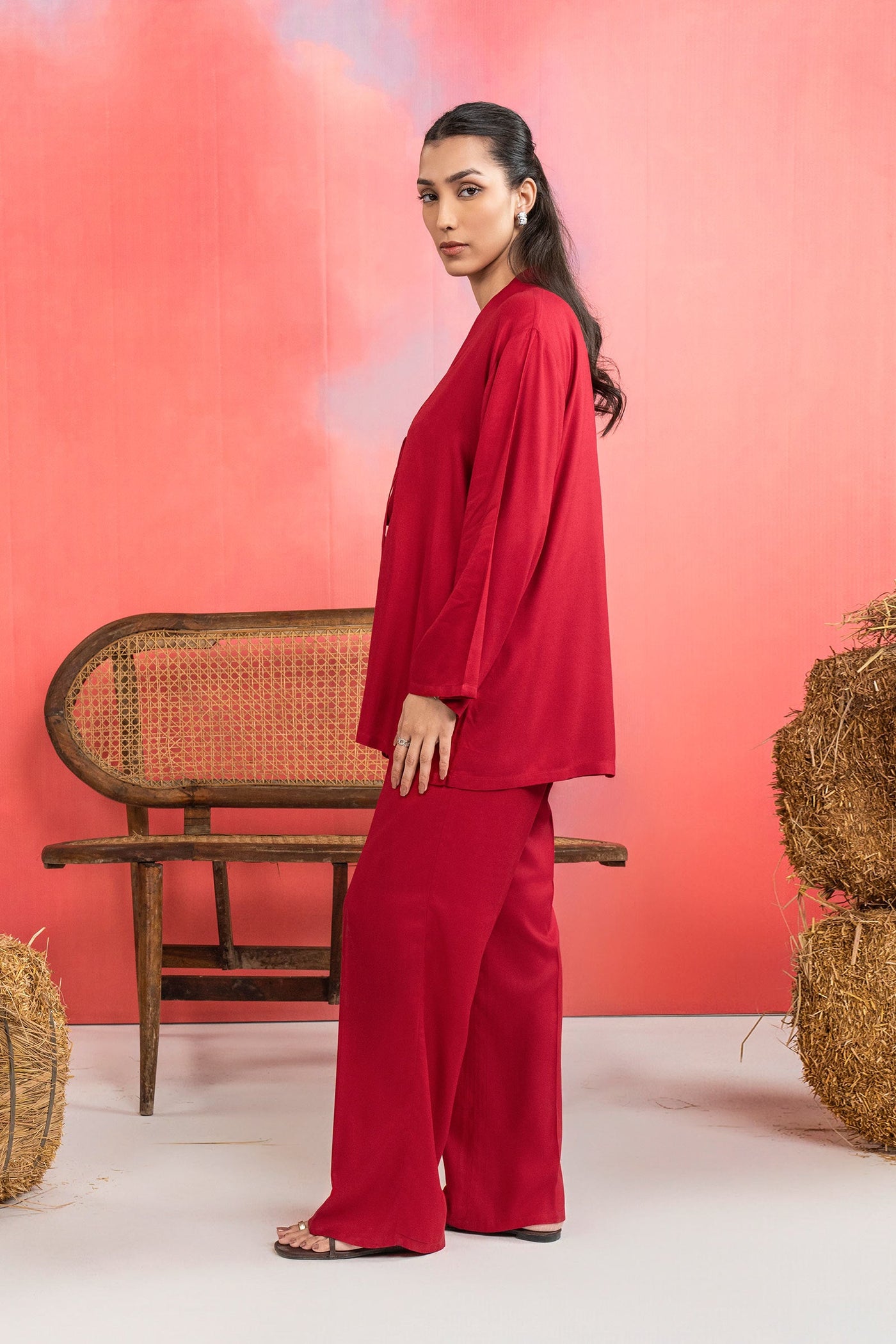 3 Pc Dyed Twill Suit