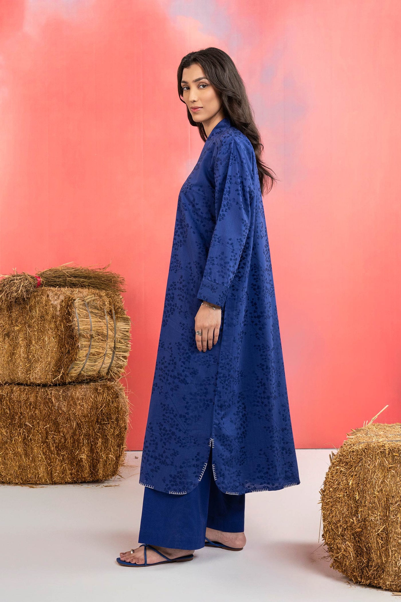 2 Pc Dyed Filament Viscose Suit