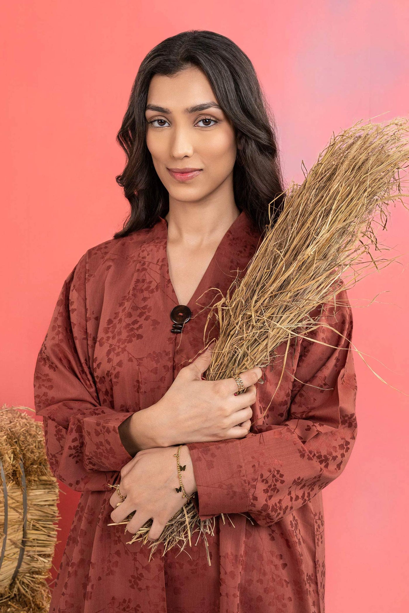 2 Pc Dyed Filament Viscose Suit