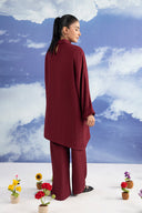 2 Pc Dyed Poly Wrinkle Suit