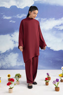 2 Pc Dyed Poly Wrinkle Suit