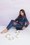 2 Pc Dyed Jacquard Suit