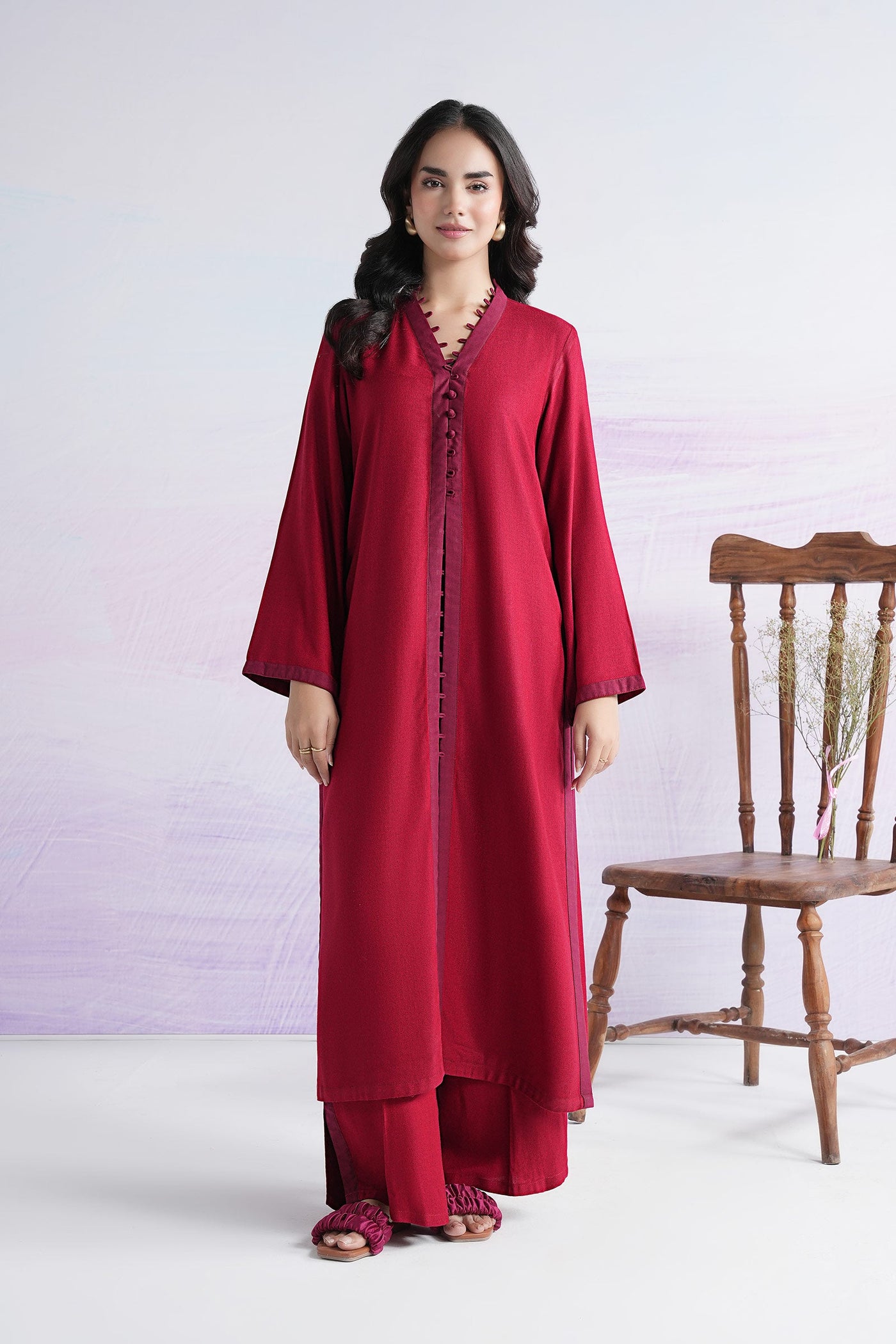 2 Pc Dyed Alpine Wool Suit