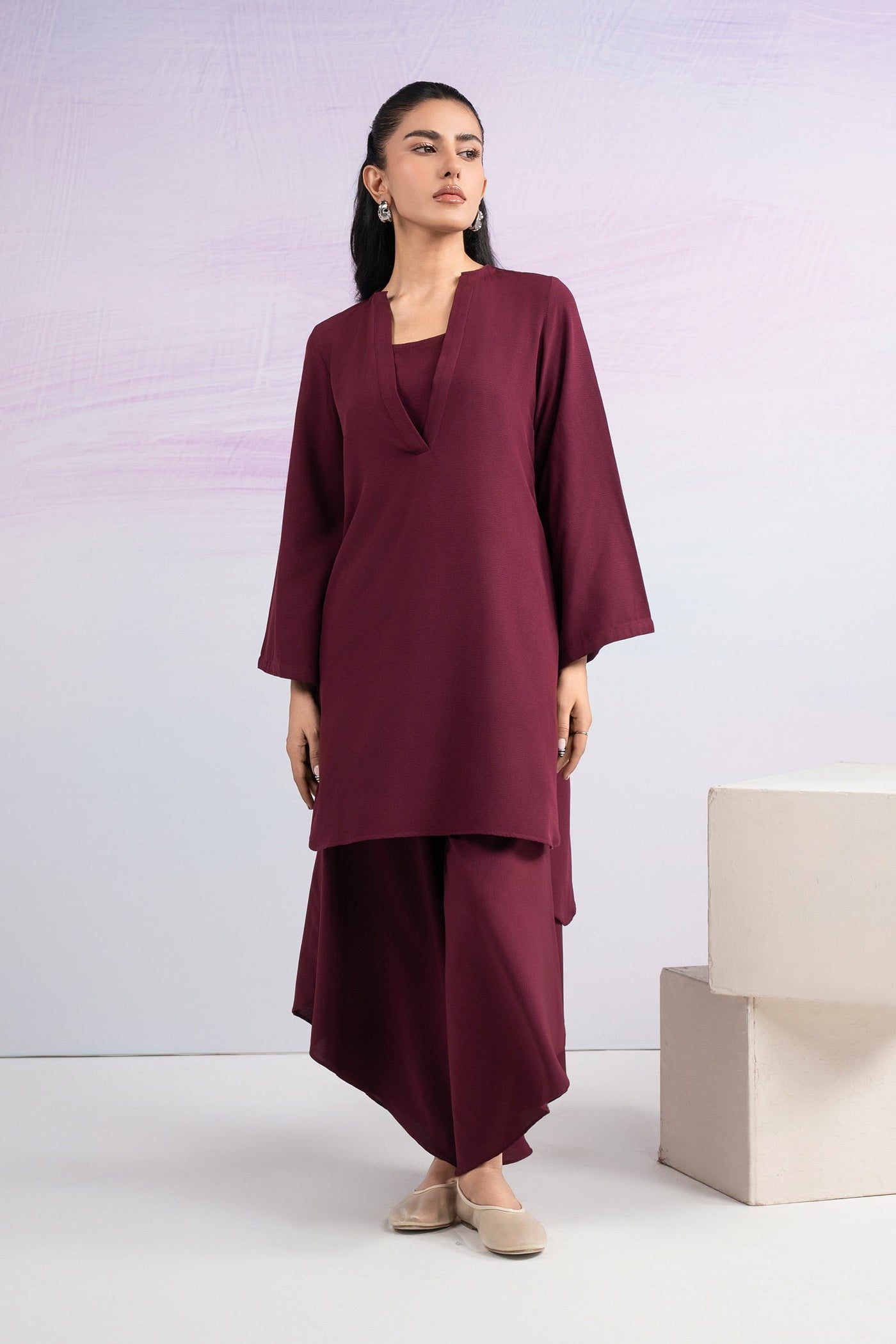 2 Pc Yarn Dyed Suit
