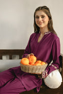 2 Pc Embroidered Alpine Wool Suit
