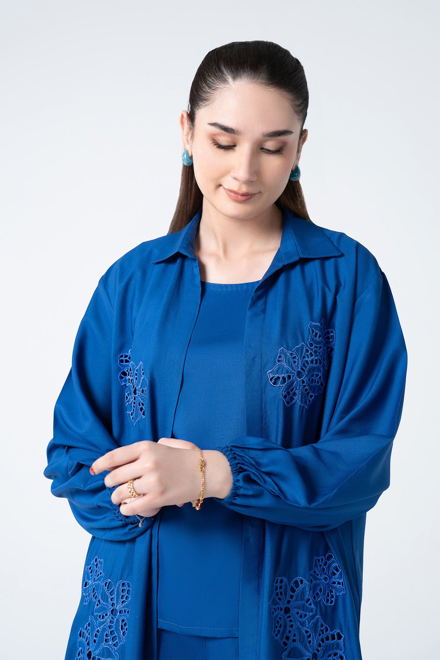 3 Pc Embroidered Ripstop Suit