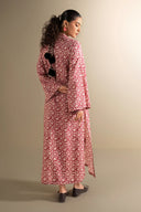 2 Pc Embroidered Dobby Viscose Suit