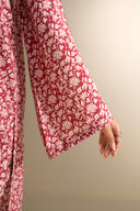 2 Pc Embroidered Dobby Viscose Suit