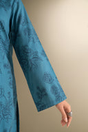 2 Pc Printed Crosshatch Suit