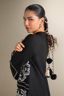 2 Pc Embroidered Linen Suit