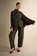 2 Pc Dyed Alpine Wool Suit