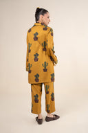 2 Pc Printed Twill Suit