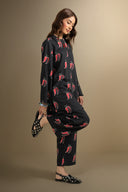 2 Pc Printed Twill Suit