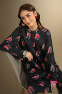 2 Pc Printed Twill Suit