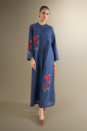Embroidered Slub Khaddar Shirt