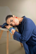 Embroidered Slub Khaddar Shirt