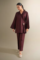 2 Pc Dyed Twill Suit