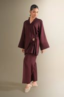 2 Pc Dyed Twill Suit