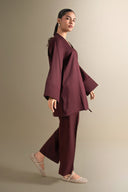 2 Pc Dyed Twill Suit