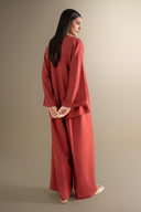 2 Pc Dyed Karandi Suit