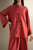 2 Pc Dyed Karandi Suit
