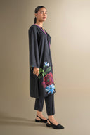 2 Pc Printed Twill Suit