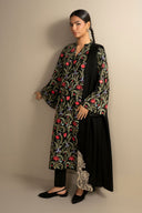 2 Pc Embroidered Cambric Suit