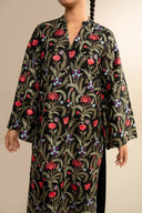2 Pc Embroidered Cambric Suit
