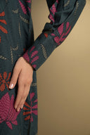 2 Pc Printed Twill Suit
