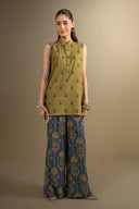 2 Pc Printed Karandi Suit