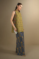 2 Pc Printed Karandi Suit