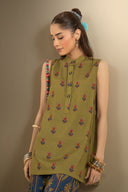 2 Pc Printed Karandi Suit