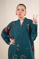 2 Pc Printed Khaddar Suit