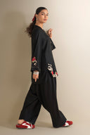 2 Pc Embroidered Twill Suit