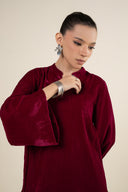 2 Pc Dyed Velvet Suit