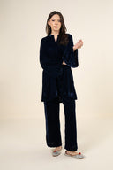 2 Pc Dyed Velvet Suit