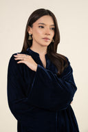 2 Pc Dyed Velvet Suit