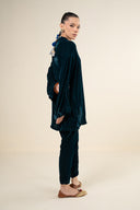 2 Pc Dyed Velvet Suit