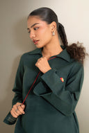 2 Pc Solid Slub Khaddar Suit