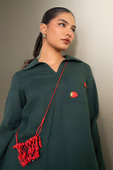 2 Pc Solid Slub Khaddar Suit