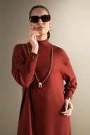 2 Pc Dyed Rib Karandi Suit