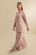 2 Pc Solid Poly Khaddar Suit
