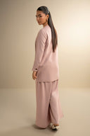 2 Pc Solid Poly Khaddar Suit