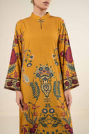 3 Pc Printed Dobby Karandi Suit